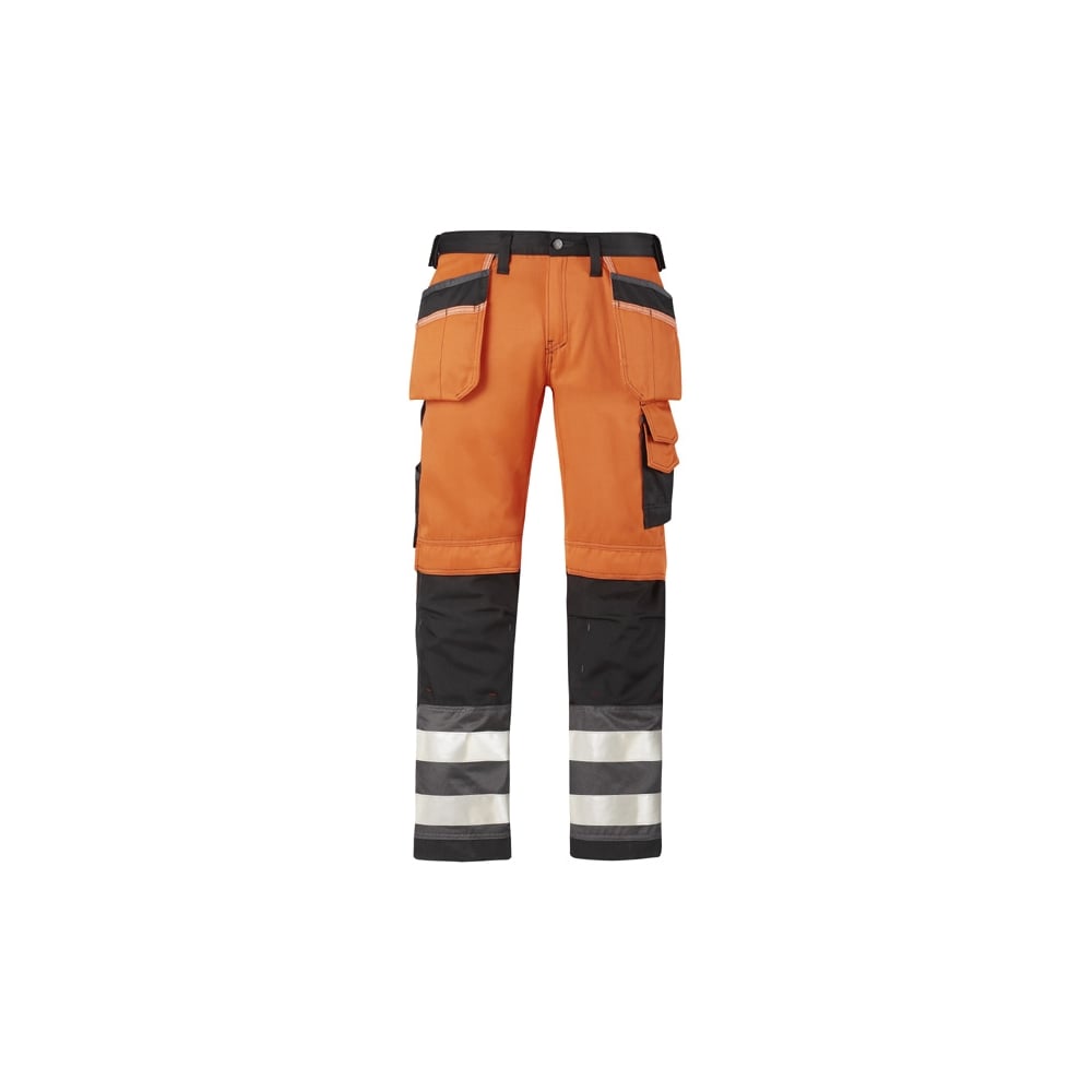 3233 Hi Visibility Work Trousers Holster Pocket Kneepad Trousers