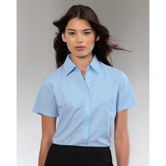 933F Ladies' Short Sleeve Easy Care Oxford Shirt