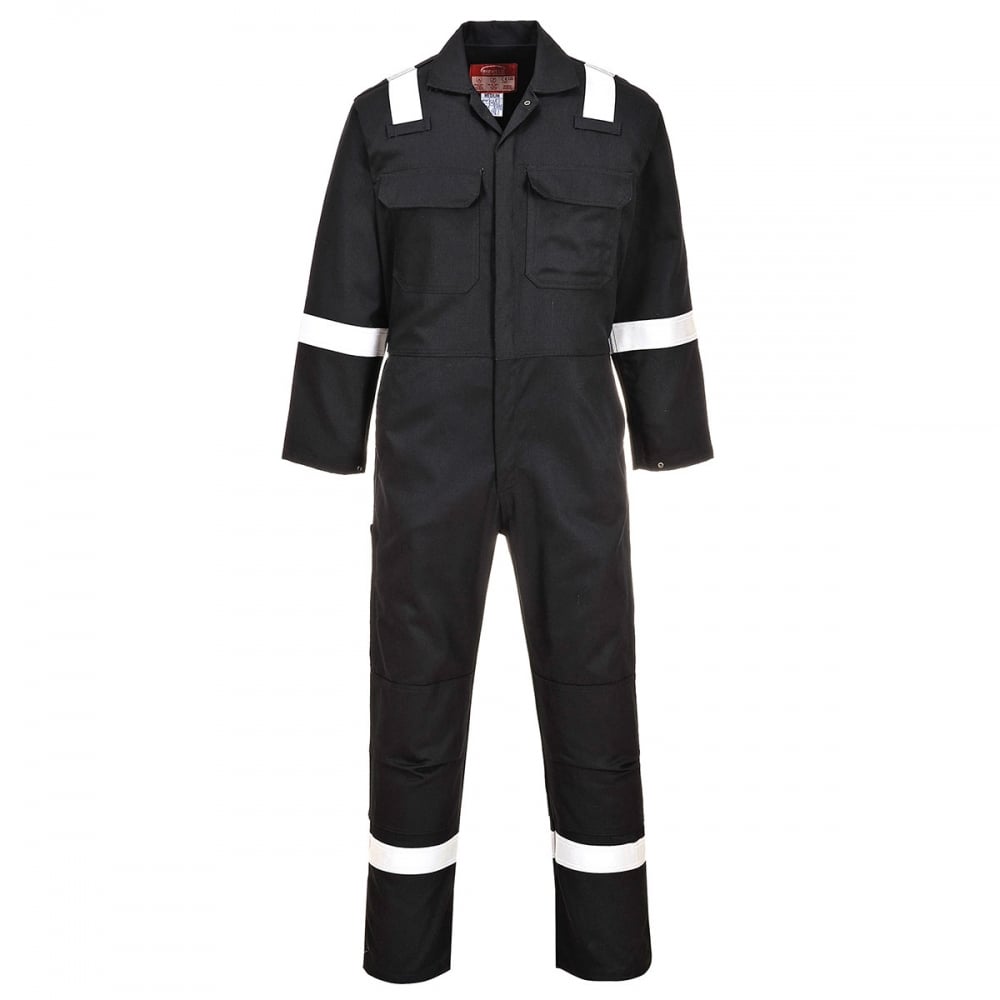 BizWeld Iona Coverall Black XL 31" *One Size Only - Outlet Store*
