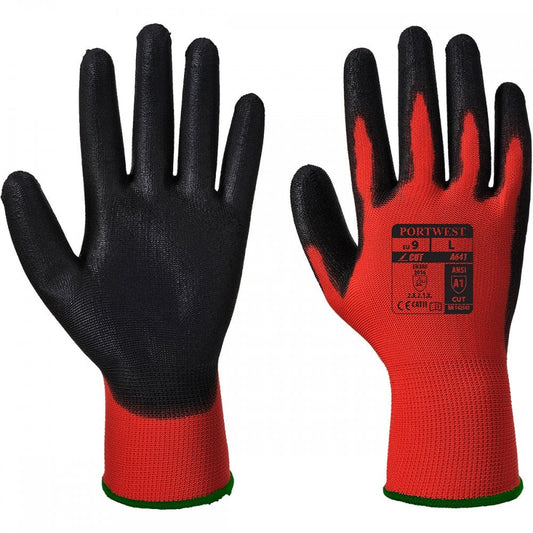 Red Cut Glove - PU