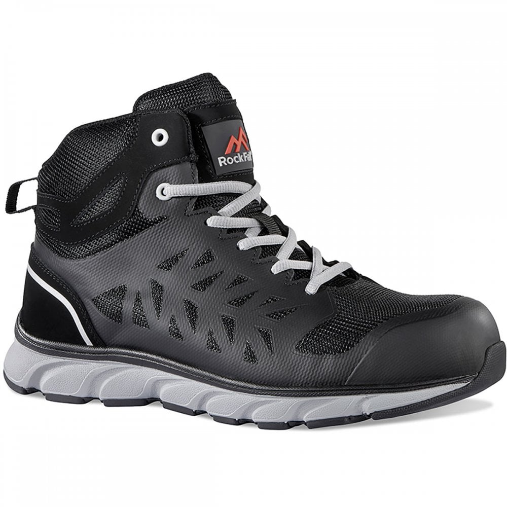 RF115 Bantam S1P Safety Boot - Vegan Approved UK12 - EU47 Black *One Size Only - Outlet Store*