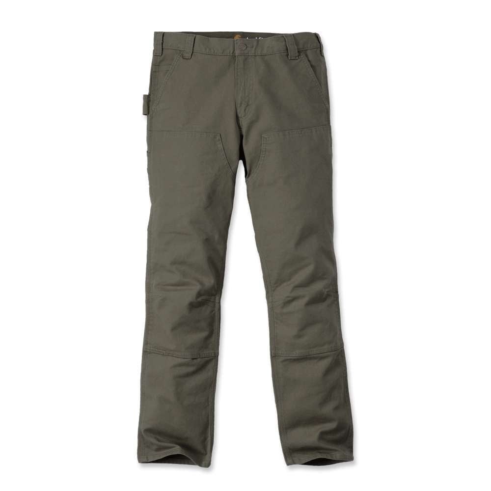103340 Slim Fit Stretch Duck Double Front Trouser Tarmac 34" 38" *One Size Only - Outlet Store*