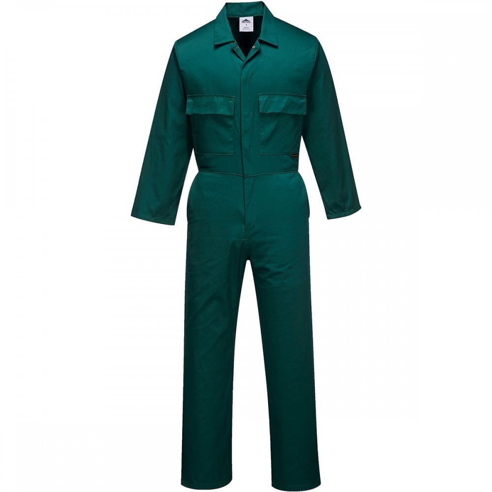S999 Euro Work Boilersuit Green L 31" *One Size Only - Outlet Store*