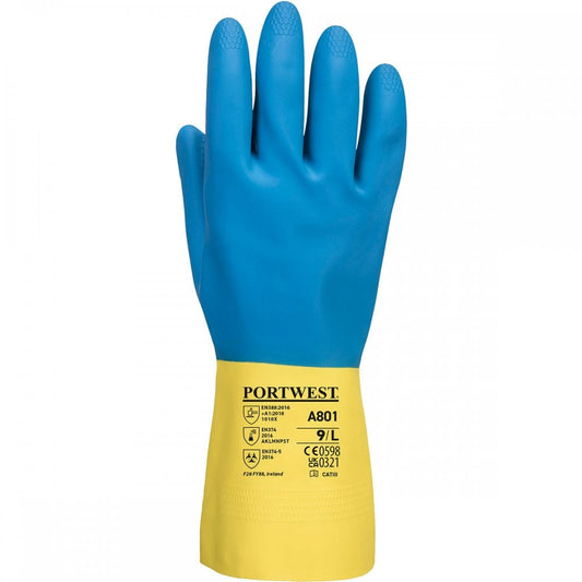 A801 Double Dipped Latex Gauntlet