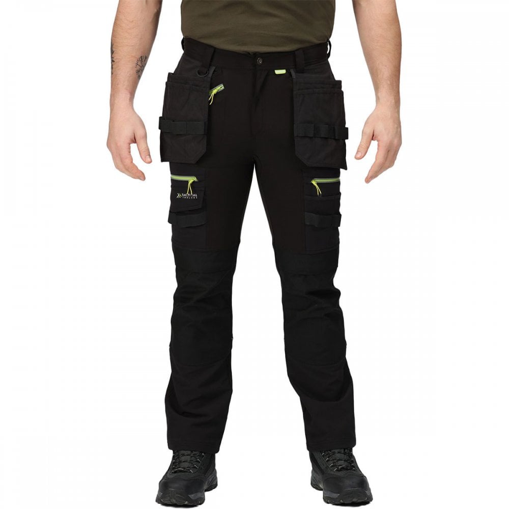 TRJ393 Mens Infiltrate Softshell Water Resistant Stretch Trousers