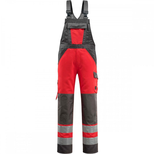 15969 Gosford Safe Light Bib & Brace With Kneepad Pockets