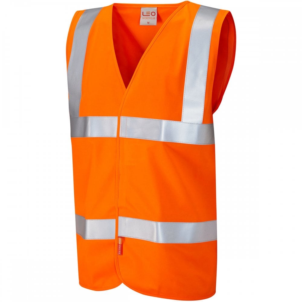 W08 Milford ISO 20471 Class 2 Limited Flame Spread Waistcoat (EN 14116)