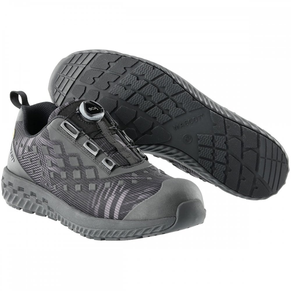 F0650 Customized BOA® Fit System S1PL Safety Shoe UK10 - EU44 - US11 Black *One Size Only - Outlet Store*