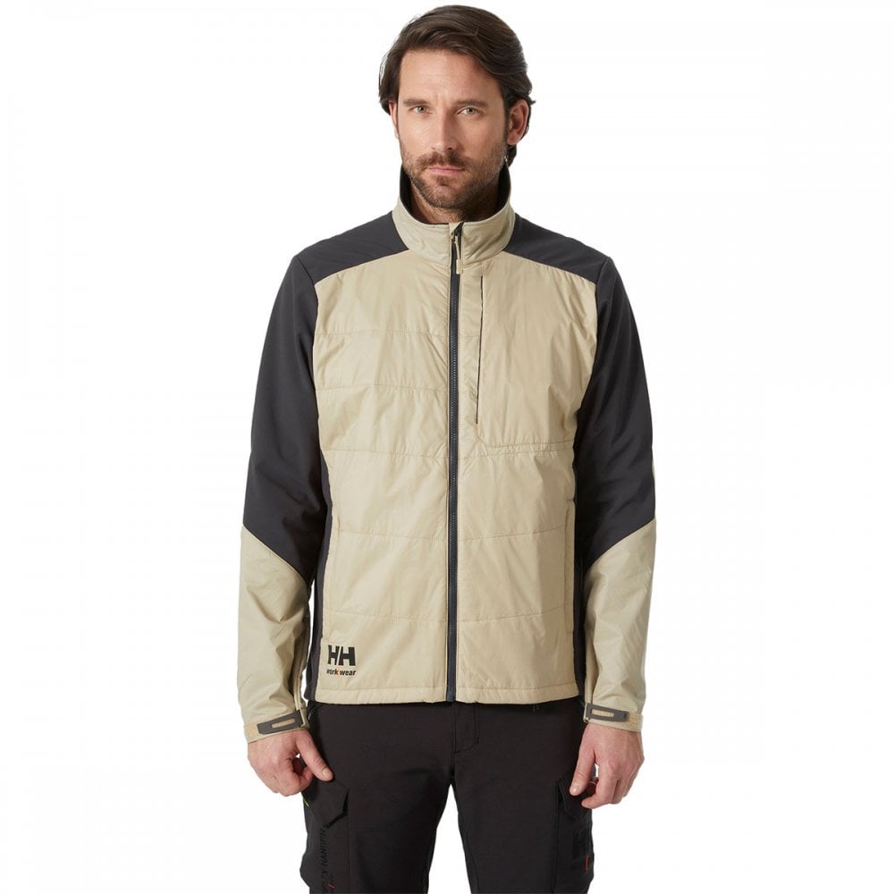 73233 Kensington Insulated Jacket Sand/Ebony M *One Size Only - Outlet Store*