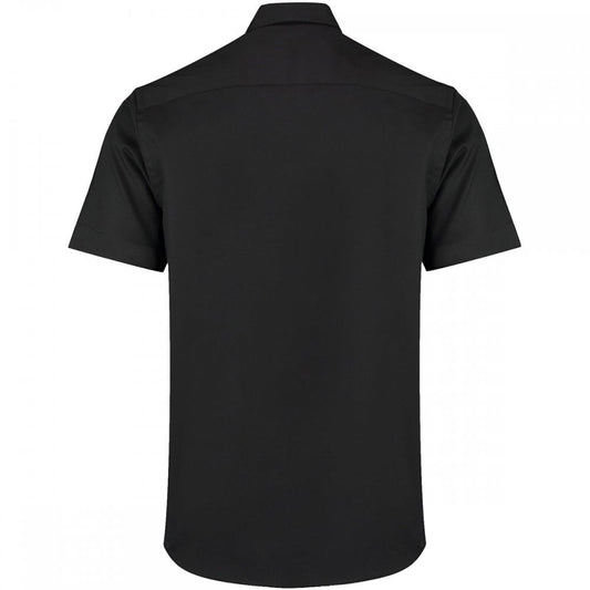 KK187 Men's Short Sleeve Tailored Fit Premium Oxford Shirt