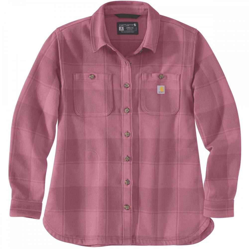 106450 Womens Loose Fit Twill Shirt Jacket