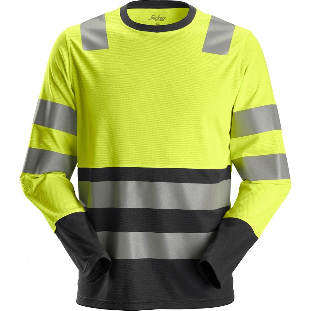 2433 High-Vis Long Sleeve Class 2 T-Shirt