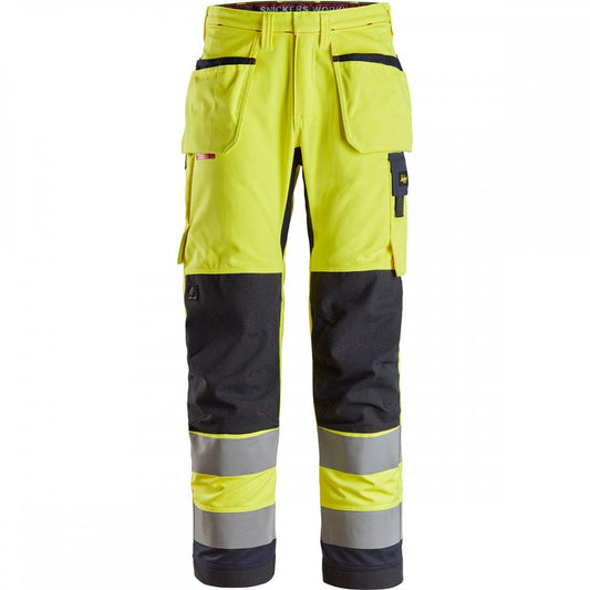 6260 ProtecWork Work Trousers Holster Pockets High-Vis Class 2