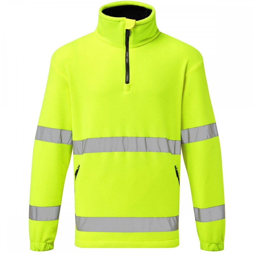 F302 Hi-Vis 1/2 Zip Fleece