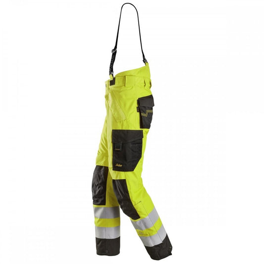 6630 Hi-Vis Class2 Waterproof Trouser - Recycled Insulation