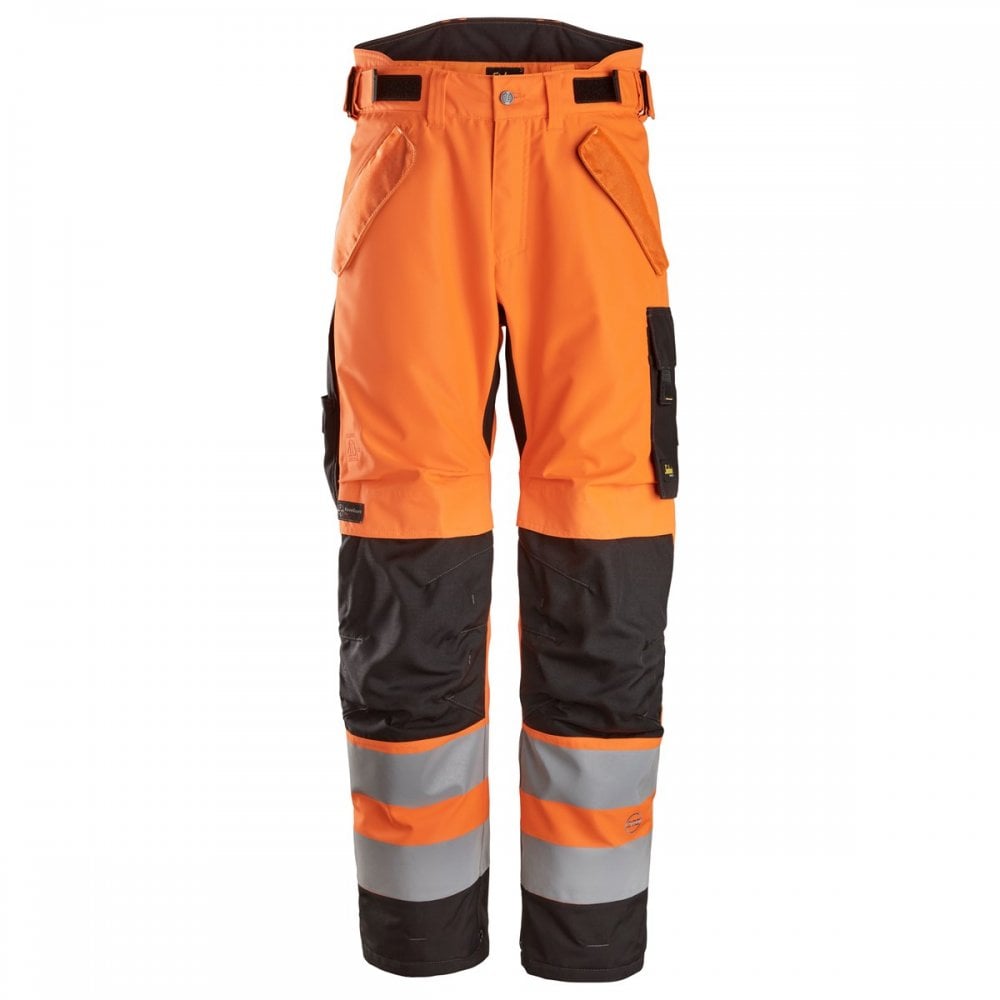 6630 Hi-Vis Class2 Waterproof Trouser - Recycled Insulation