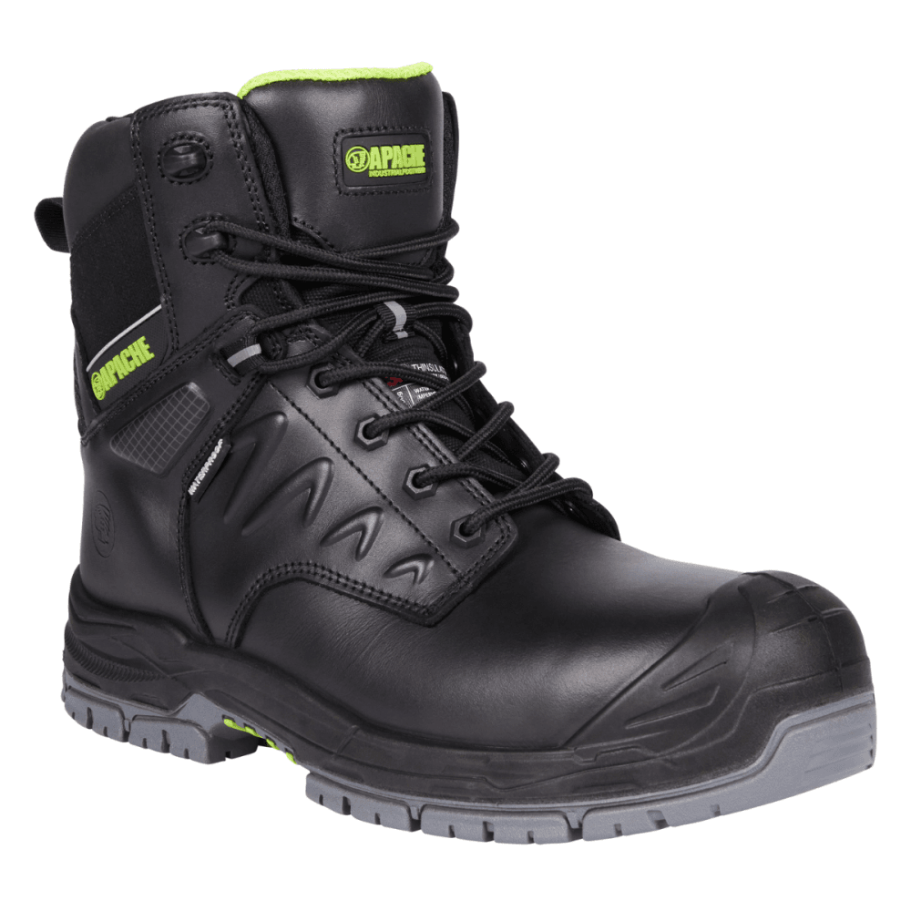 Chilliwack Side Zip Waterproof Boot UK8 Black *One Size Only - Outlet Store*