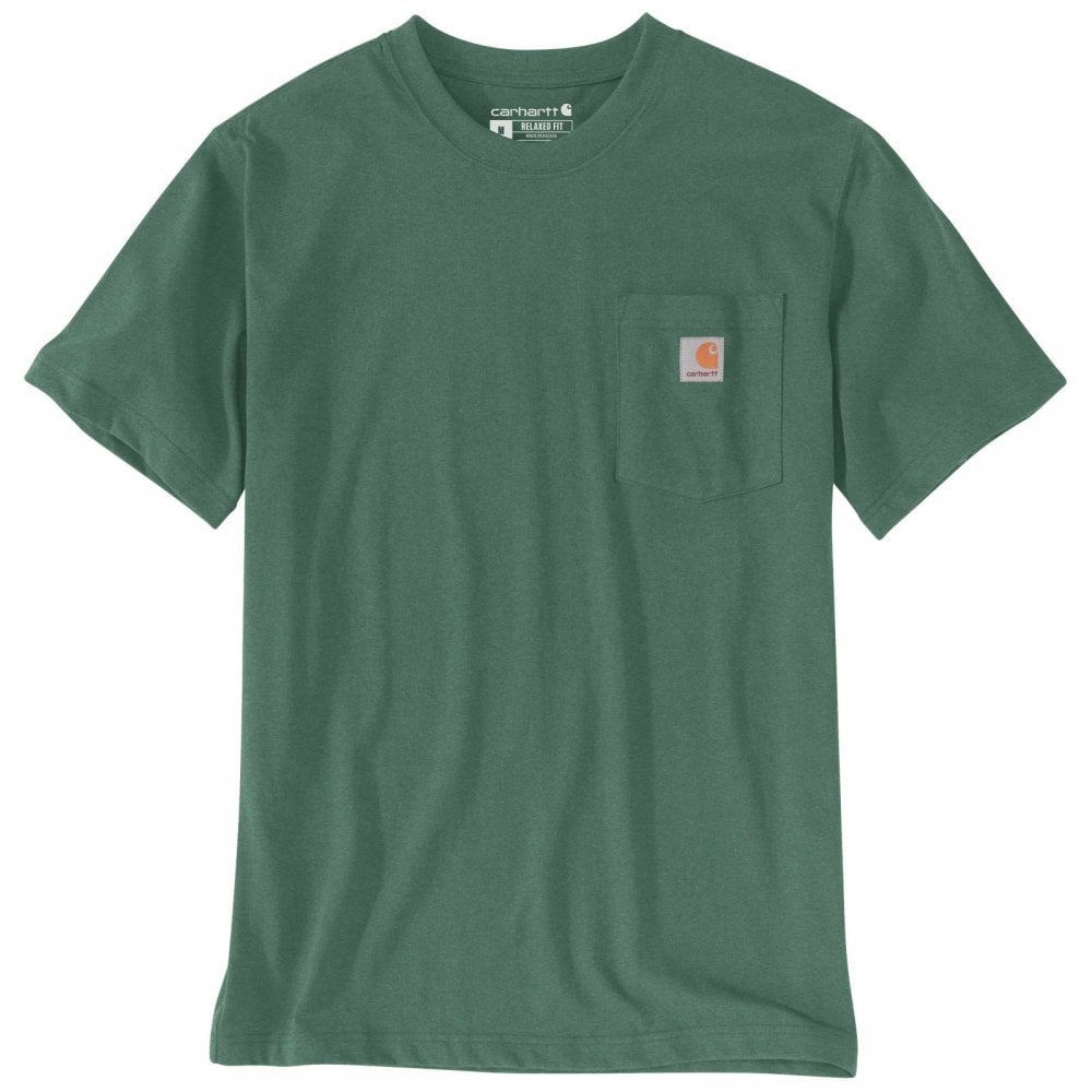 103296 Relaxed Fit Heavyweight Short-Sleeve K87 Pocket T-Shirt Frosted Balsam XS *One Size Only - Outlet Store*
