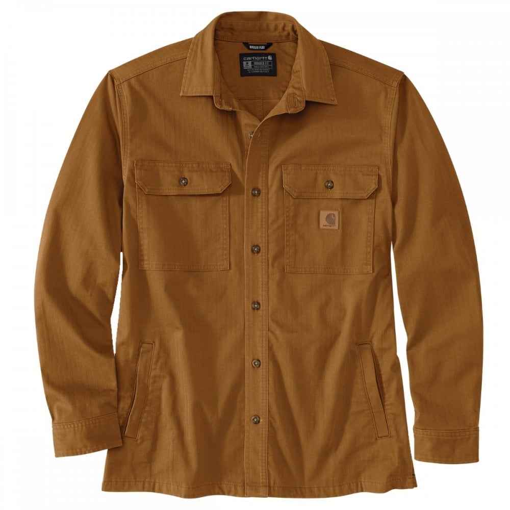 107307 Newcastle Shirt Jac Carhartt Brown 2XL *One Size Only - Outlet Store*