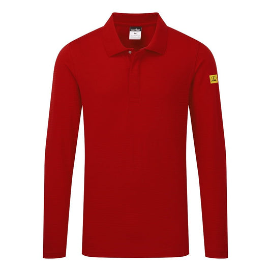 AS23 Anti-Static ESD Polo Shirt L/S
