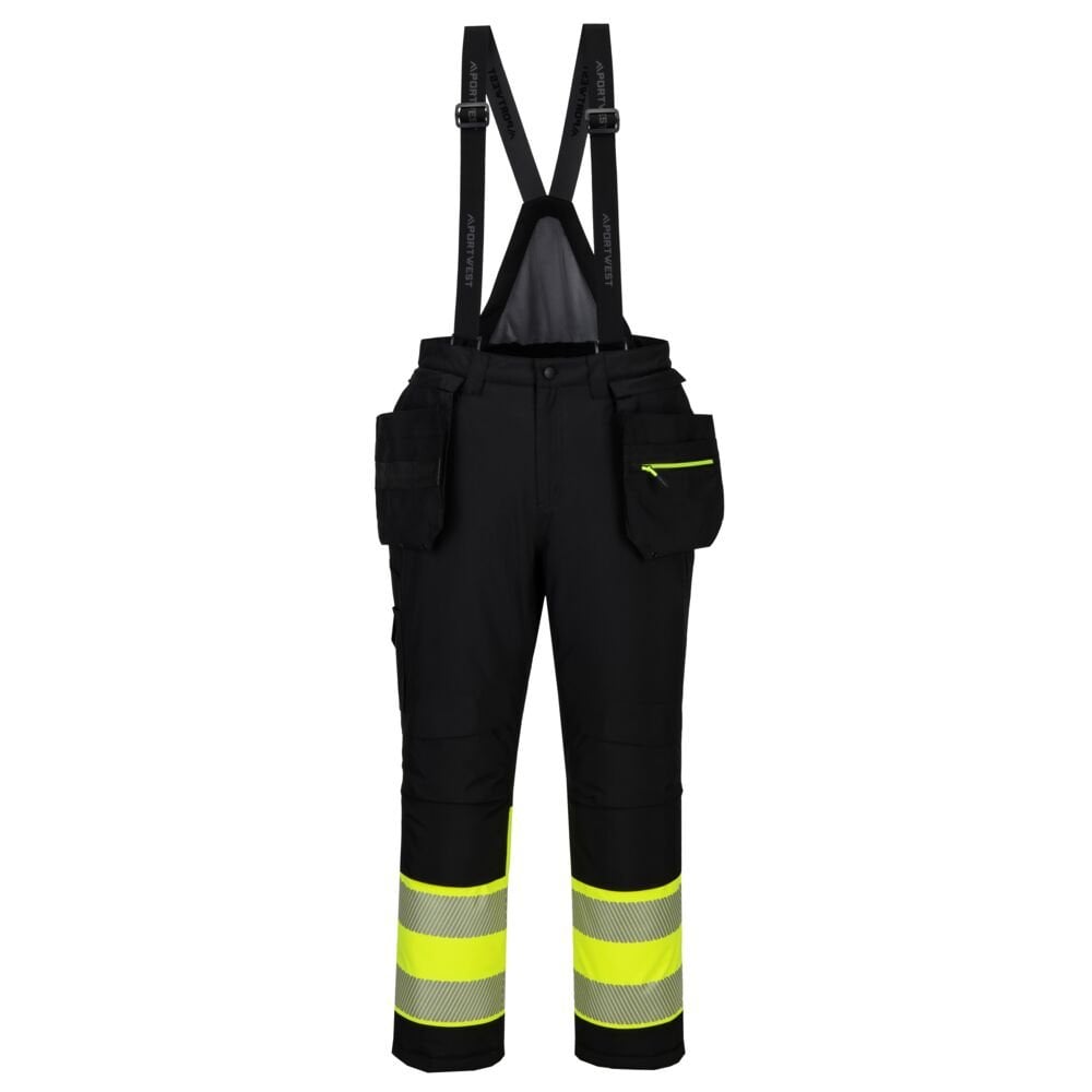 DX437 DX4 Hi-Vis Class 1 Winter Bib and Brace