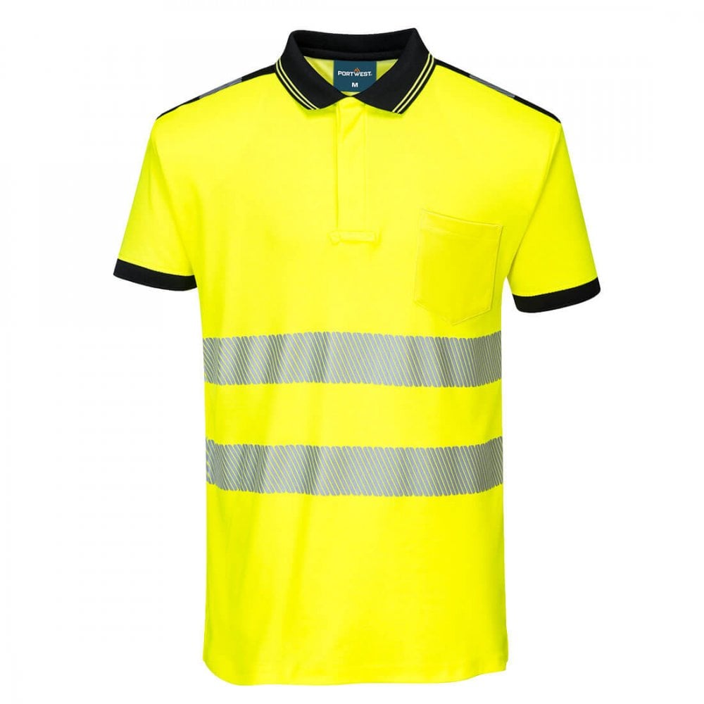 PW317 PW3 Hi-Vis Polo Shirt S/S