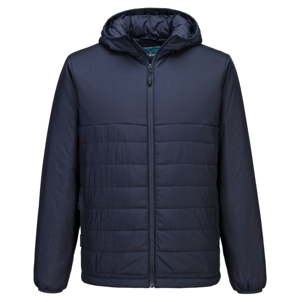 S608 Professional Hooded Insulated Baffle Jacket