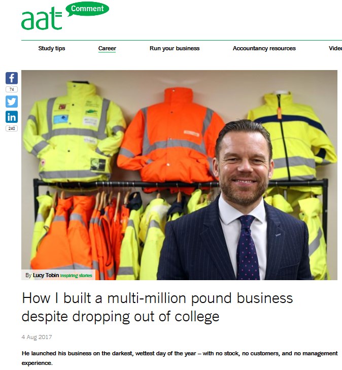 How I built a multi-million pound business despite dropping out of college