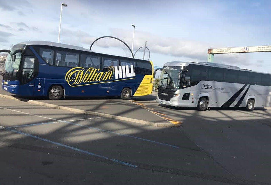 Delta Coaches provides VIP travel for William Hill