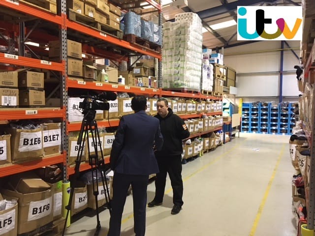 ITV feature on MI Supplies