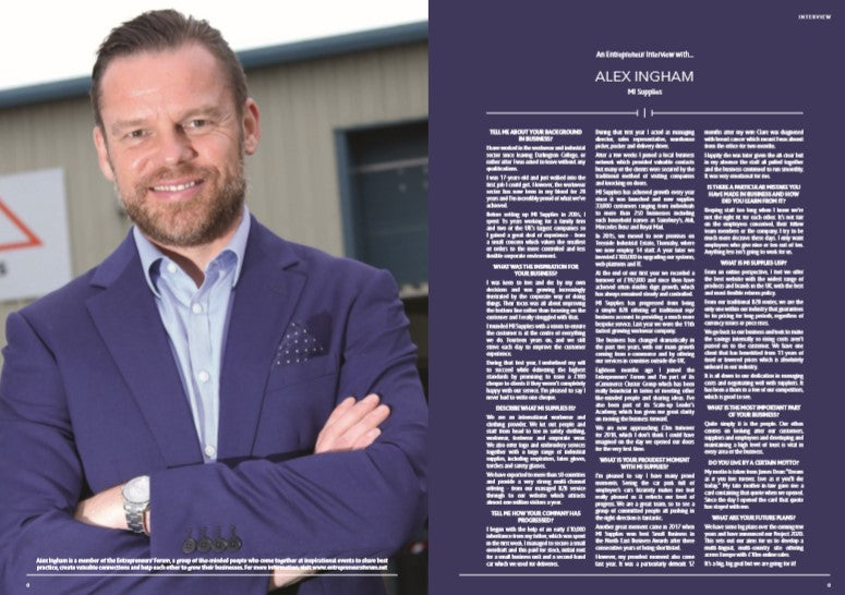 Northern Insight interview with MD, Alex Ingham