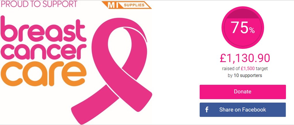 MI supporting Breast Cancer Care in October