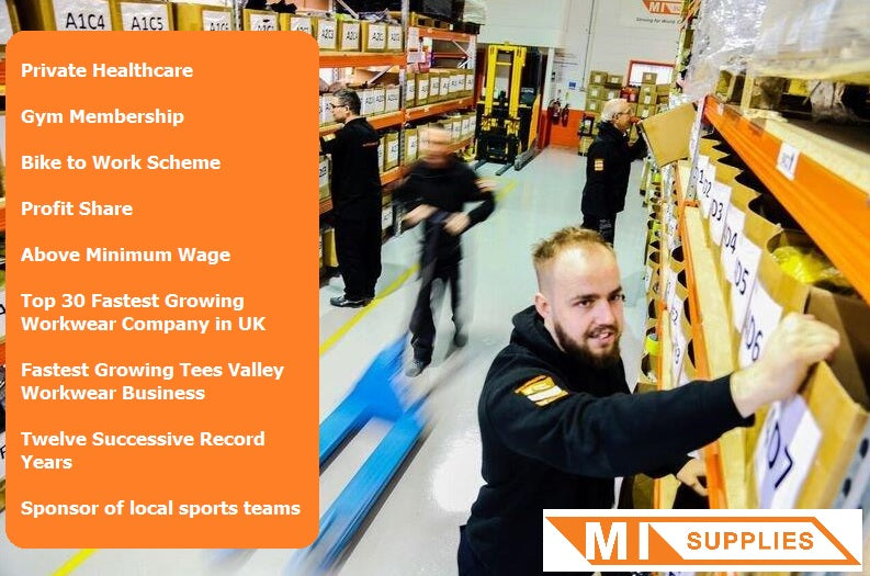New Job Opportunity at MI - Warehouse Team Member