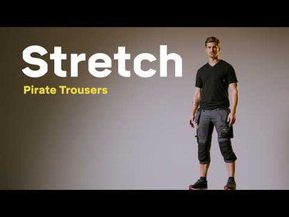 6142 AllroundWork STRETCH Pirate Holster Pocket Shorts