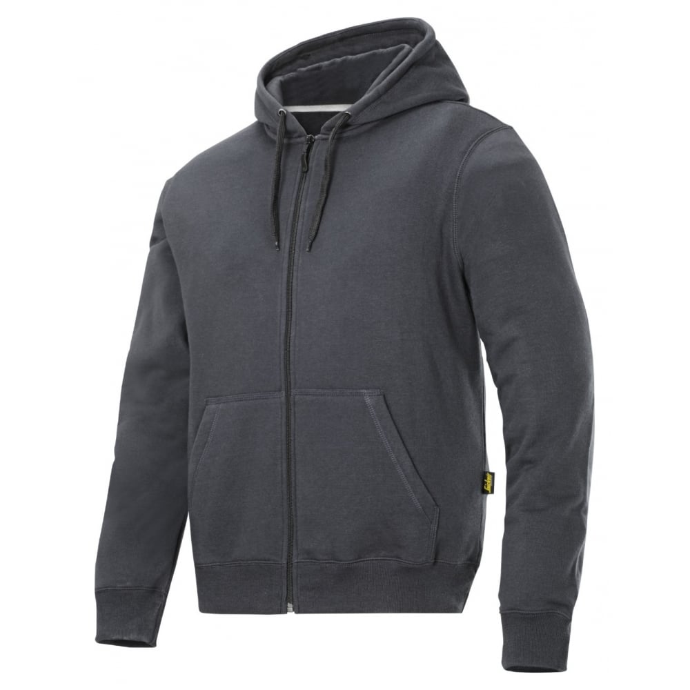 2801 Zip Up Hoodie Reinforced Elbows Long Sleeve