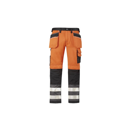 3233 Hi Visibility Work Trousers Holster Pocket Kneepad Trousers