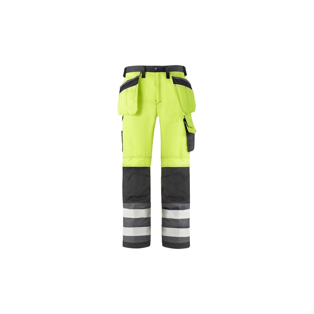 3233 Hi Visibility Work Trousers Holster Pocket Kneepad Trousers