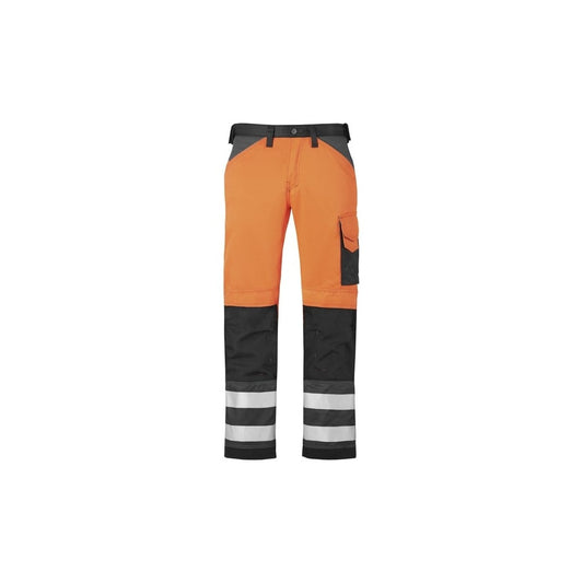 3333 Hi Visibility Knee Pad Work Trousers Hi Viz Combat Pockets