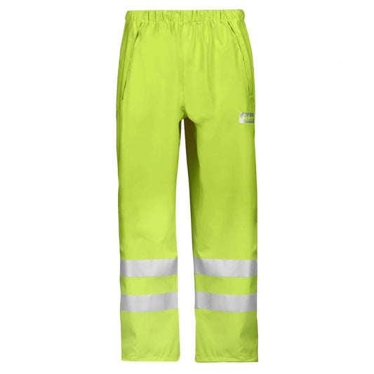 8243 High-Vis PU Rain Trousers, Class 2