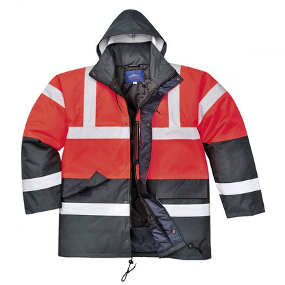 Contrast Traffic Jacket