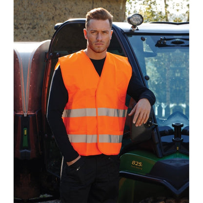 Hi Visibility 2 Band Vest