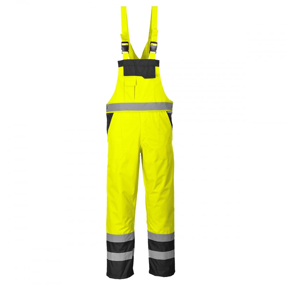 Contrast Bib & Brace Coverall