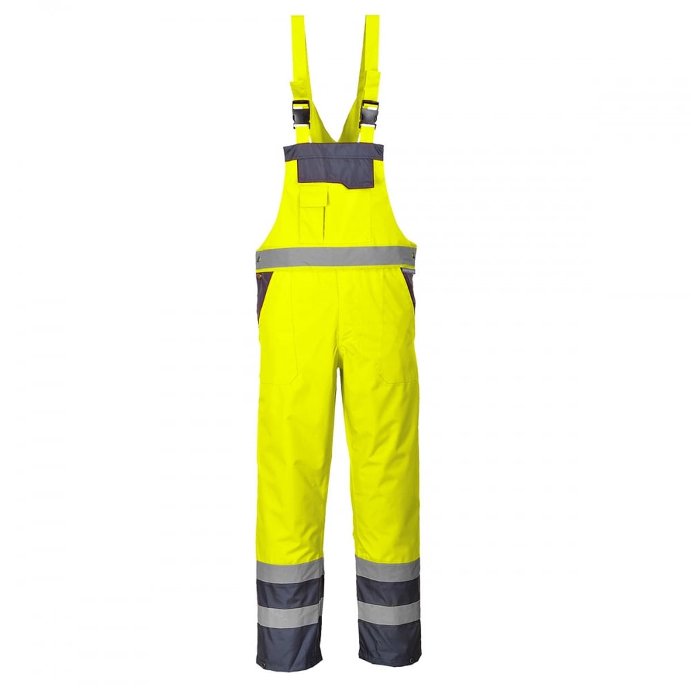 Contrast Bib & Brace Coverall