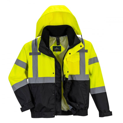 Hi-Vis Premium 3in1 Bomber Jacket