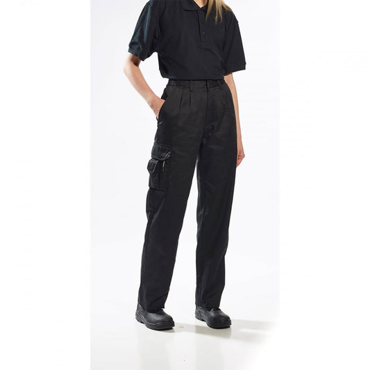 Ladies Combat Trousers Black S 31" *One Size Only - Outlet Store*