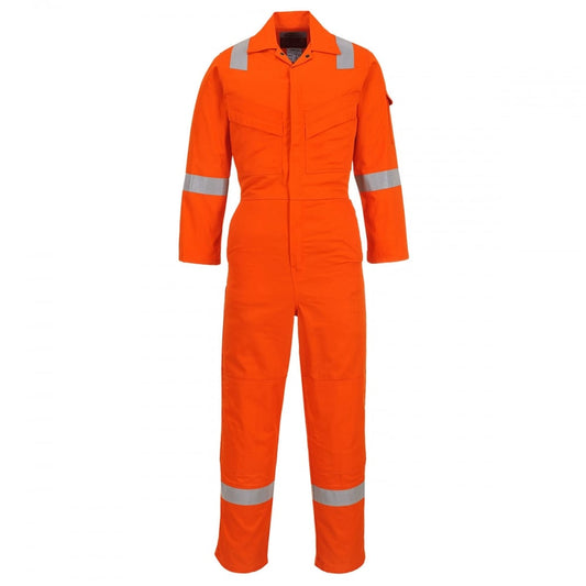 Lightweight AS Coverall Orange XL 31" *One Size Only - Outlet Store*