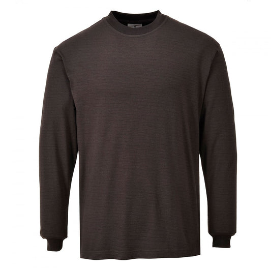 Flame Resistant Antistatic T-Shirt Grey XL *One Size Only - Outlet Store*