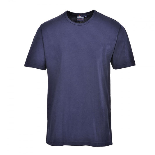 Thermal T-Shirt Short Sleeve Navy XL *One Size Only - Outlet Store*