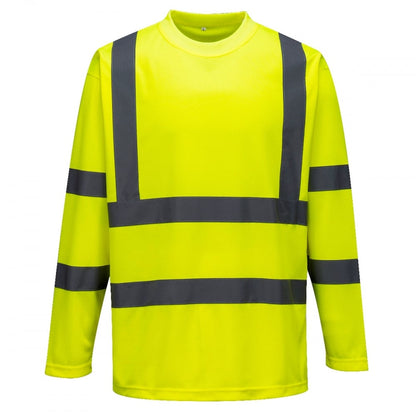 Hi Visibility Long Sleeved T-Shirt