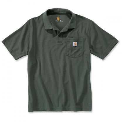 K570 Contractor's Work Pocket Polo Short Sleeve Shirt Cotton/Poly Mix - Relaxed Fit